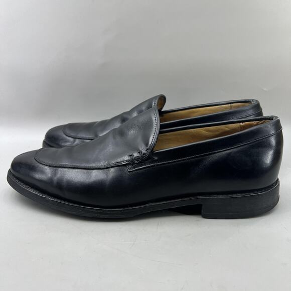 Allen Edmonds Steen Casual Loafers Men Size 10.5‎ D Black Leather Slip On Shoes main image 7